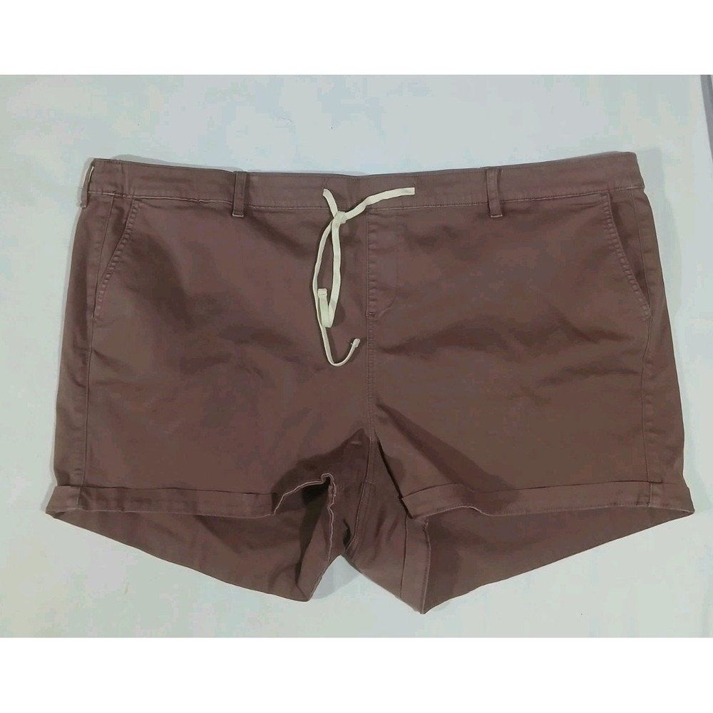 New Torrid 3.5" Pull On Weekend Stretch Twill Cargo Shorts Size 5 5X 28 Pull On